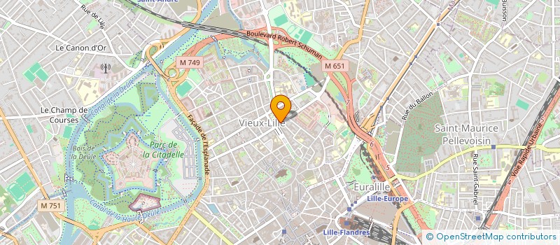 localisation de l'entreprise EURL WAMBRE à LILLE