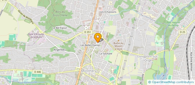 localisation de l'entreprise EURL WARIN à LONGPONT-SUR-ORGE