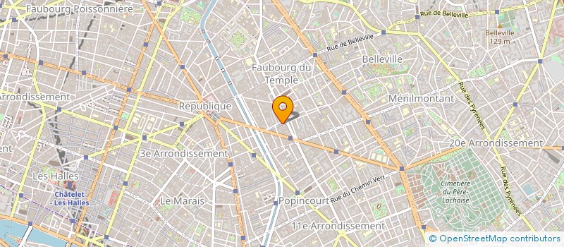 localisation de l'entreprise EURL WASILEWSKI à PARIS