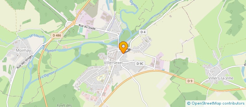 localisation de l'entreprise EURL WEKA FRANCE à VILLERSEXEL