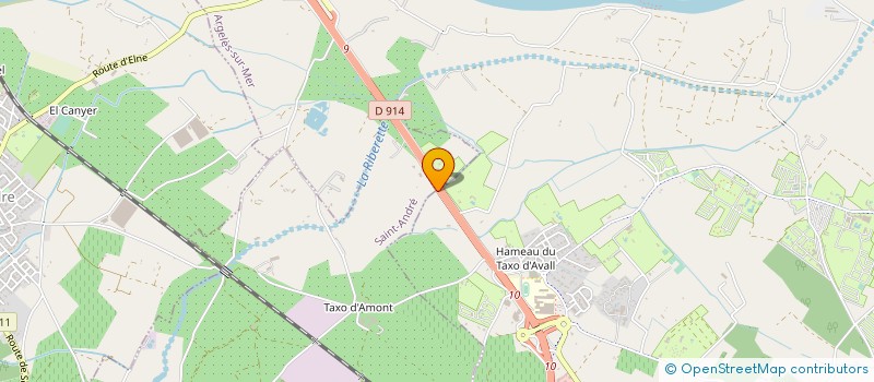 localisation de l'entreprise EURL WH 66 à ARGELES-SUR-MER
