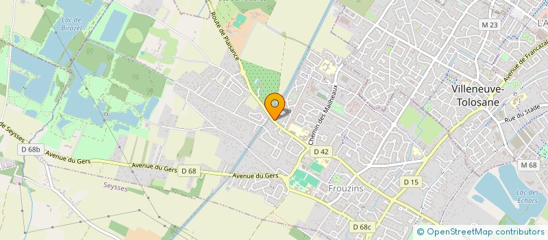 localisation de l'entreprise EURL WILLEMS PLOMBERIE  FROUZINS