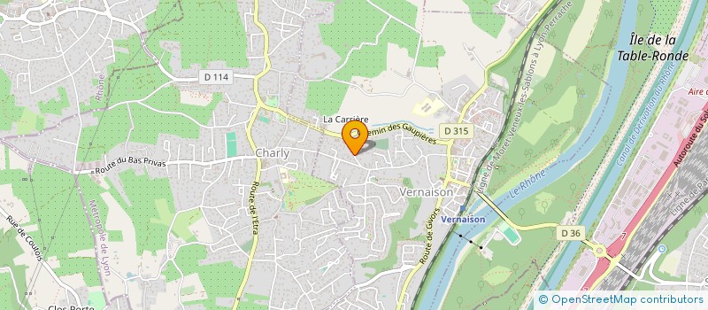 localisation de l'entreprise EURL WILLIAM REY à VERNAISON