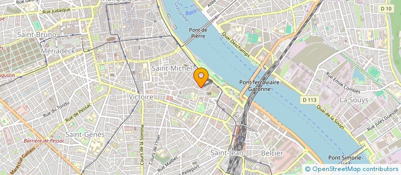 localisation de l'entreprise EURL WINCHURCH  BORDEAUX