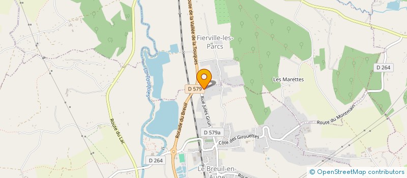 localisation de l'entreprise EURL X2R  CONTEVILLE