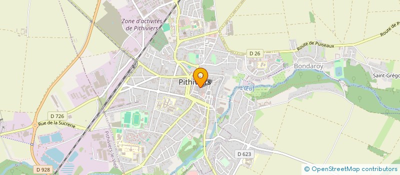 localisation de l'entreprise EURL YASAR à PITHIVIERS