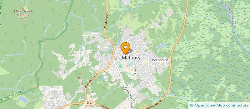 localisation de l'entreprise EURL YOYA  MATOURY