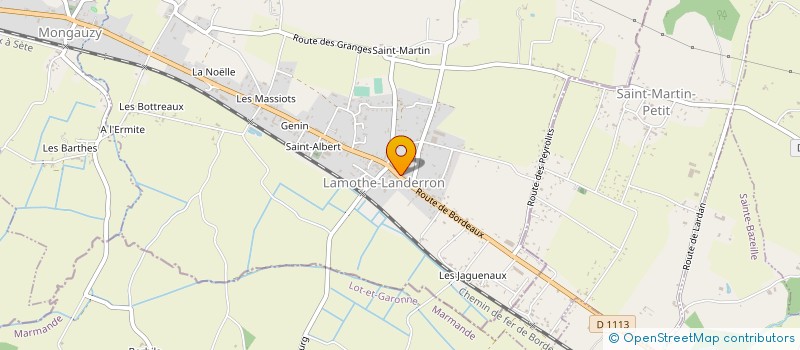 localisation de l'entreprise EURL ZANCHETTIN DAMIEN  GIRONDE-SUR-DROPT