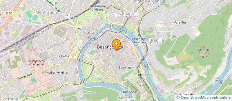 localisation de l'entreprise EURL ZEIMIRA à BESANCON