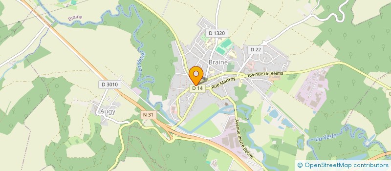 localisation de l'entreprise EURL ZEK  BRAINE