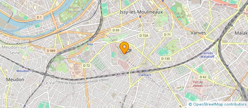 localisation de l'entreprise EURL ZHENG JUN à ISSY-LES-MOULINEAUX