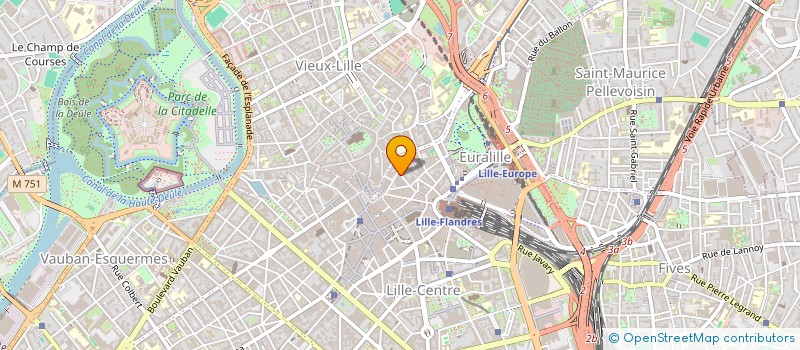 localisation de l'entreprise EURL ZIZOU STAR à LILLE