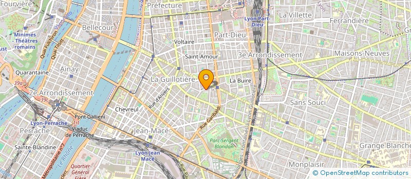 localisation de l'entreprise EURO 2 C LYON à LYON