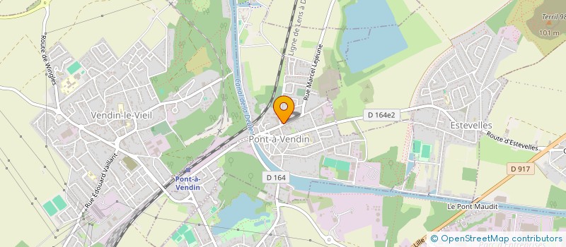 localisation de l'entreprise EURO 7  BRUAY-LA-BUISSIERE