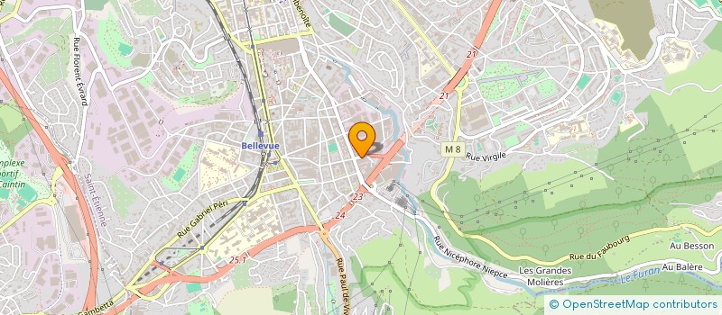 localisation de l'entreprise EURO ACTION à SAINT-ETIENNE