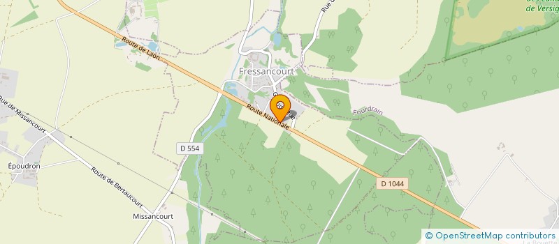 localisation de l'entreprise EURO AGRI SERVICE à TRAVECY