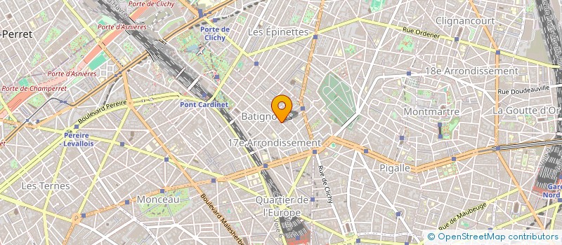 localisation de l'entreprise EURO ALIMENTAR à PARIS