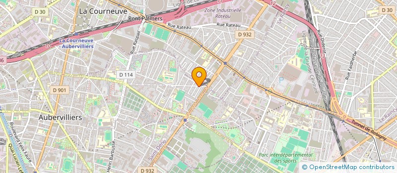 localisation de l'entreprise EURO ALIMENTATION EXOTIQUE à AUBERVILLIERS