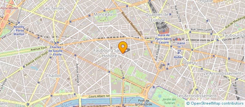 localisation de l'entreprise EURO AMERICAIN FILMS SA à PARIS