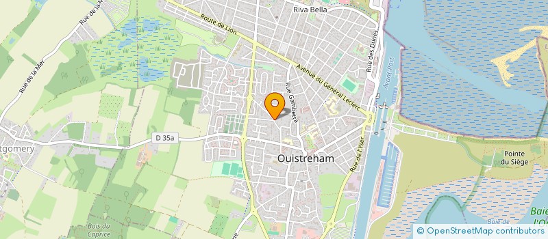 localisation de l'entreprise EURO-APPATS à OUISTREHAM