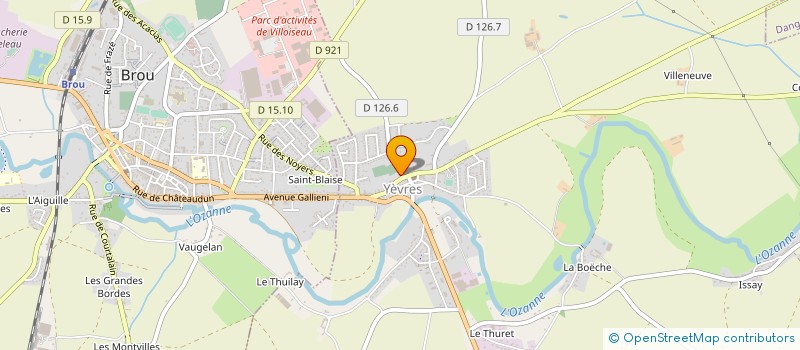 localisation de l'entreprise EURO APPROS VERTS à BROU