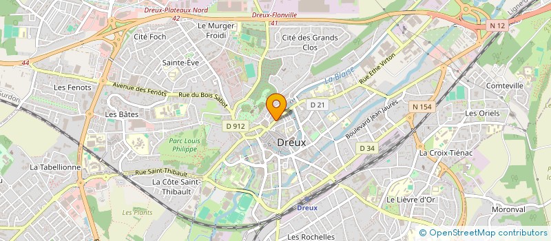 localisation de l'entreprise EURO ASC à DREUX