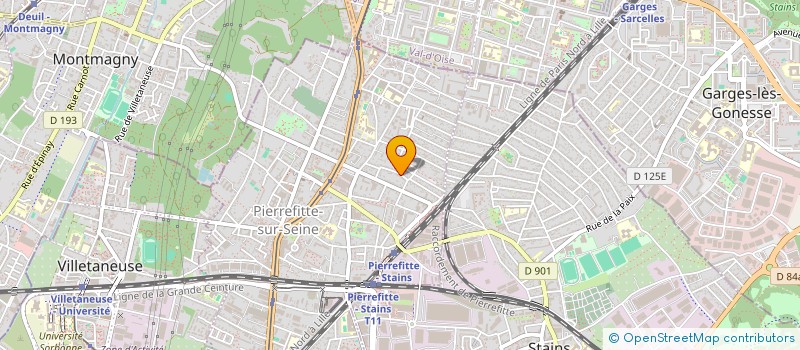 localisation de l'entreprise EURO ASIA TRADERS  PIERREFITTE-SUR-SEINE