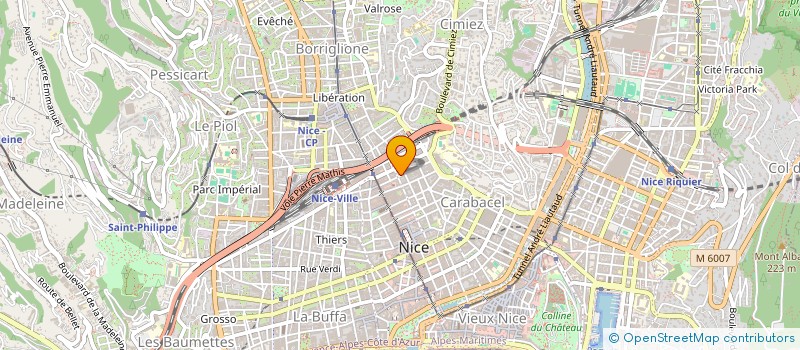 localisation de l'entreprise EURO ASIE à NICE