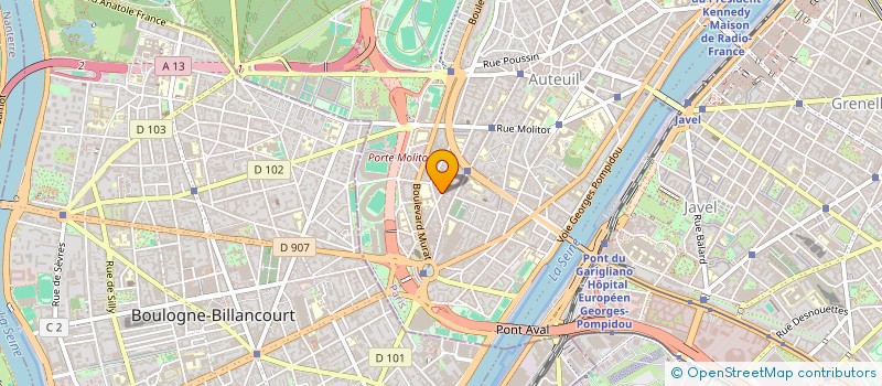 localisation de l'entreprise EURO ASPHALT SERVICES à PARIS