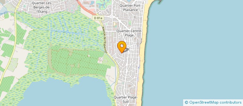 localisation de l'entreprise EURO ATELIER BOIS  CANET-EN-ROUSSILLON