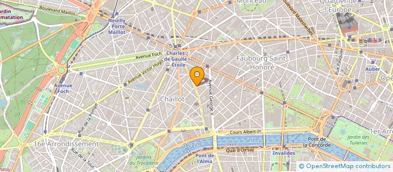 localisation de l'entreprise EURO AUDIT à PARIS