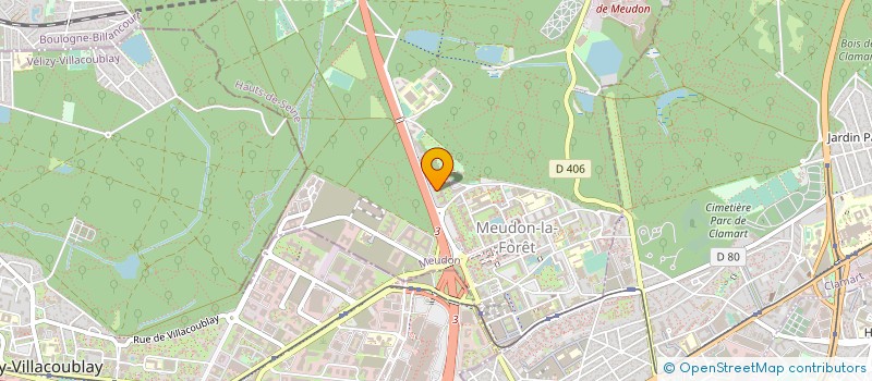 localisation de l'entreprise EURO BAT 3 M à MEUDON