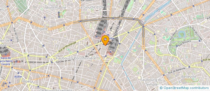 localisation de l'entreprise EURO'BAT  PARIS