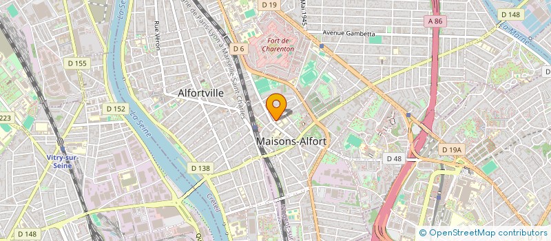localisation de l'entreprise EURO BAT à MAISONS-ALFORT
