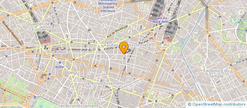 localisation de l'entreprise EURO BAT  PARIS