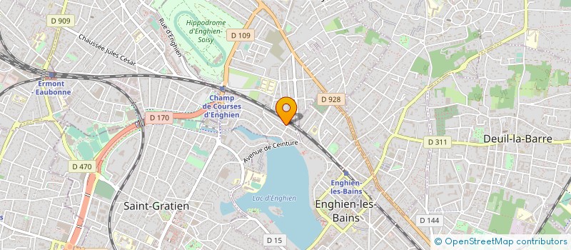 localisation de l'entreprise EURO BAT à SOISY-SOUS-MONTMORENCY