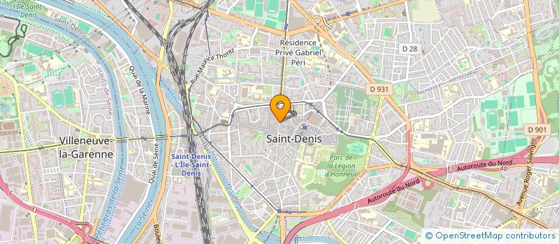 localisation de l'entreprise EURO BAT SERVICES à SAINT-DENIS