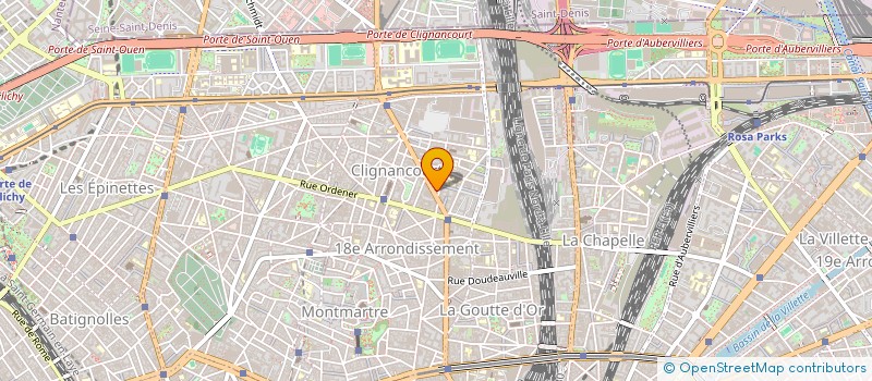 localisation de l'entreprise EURO BAT SERVICES  PARIS