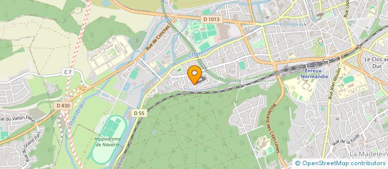 localisation de l'entreprise EURO BATIPRO à EVREUX