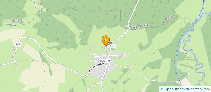 localisation de l'entreprise EURO BENGALE ORGANISATION  SAUVILLE