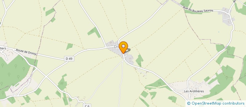 localisation de l'entreprise EURO BOUCHAGE à DROISY