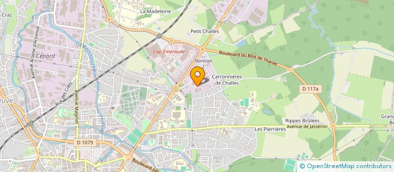 localisation de l'entreprise EURO BOURG IMMOBILIER à BOURG-EN-BRESSE