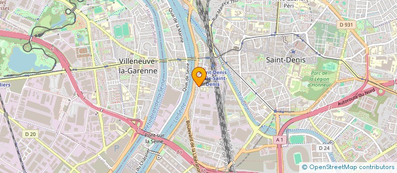 localisation de l'entreprise EURO BOZETINE INTERNATIONAL à SAINT-DENIS