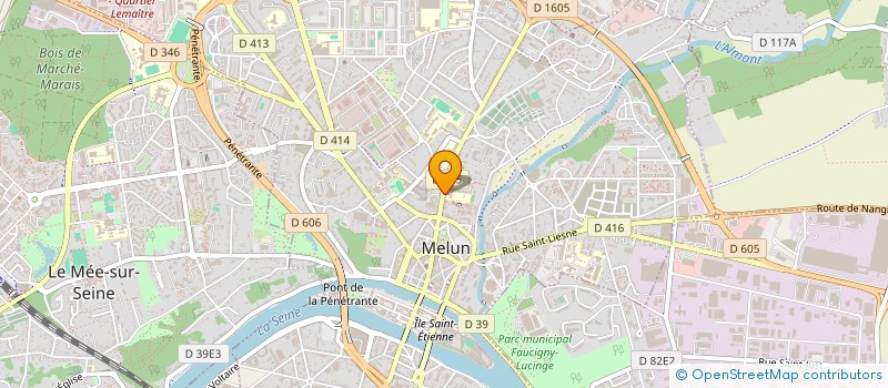 localisation de l'entreprise EURO BTP à MELUN