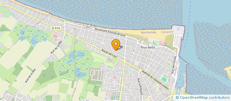 localisation de l'entreprise EURO BUILD FRANCE à OUISTREHAM