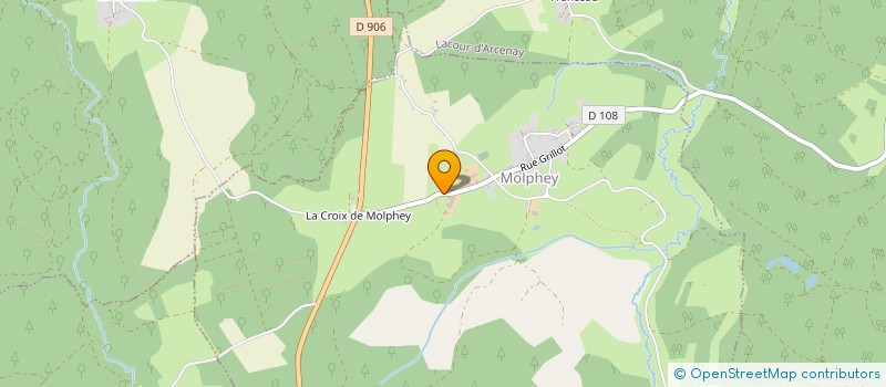 localisation de l'entreprise EURO CAR RECYCLAGE  MOLPHEY