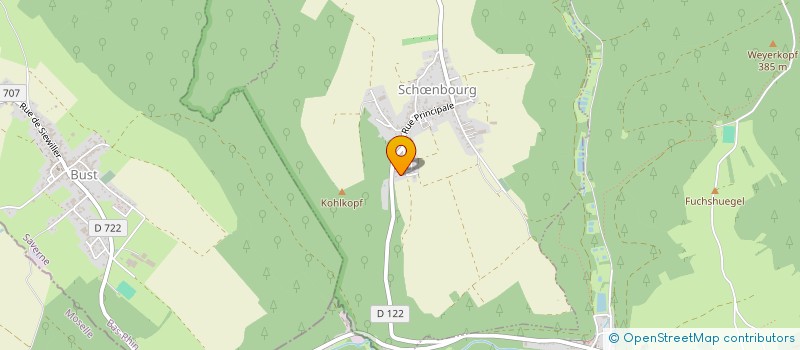 localisation de l'entreprise EURO CARRELAGE  SCHNBOURG