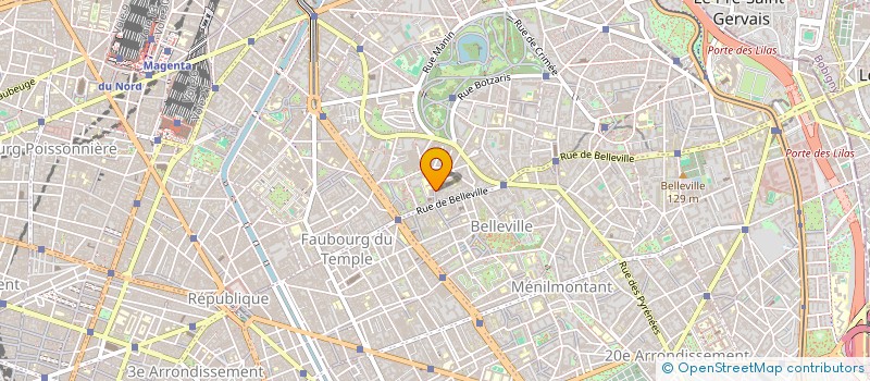 localisation de l'entreprise EURO CARROSS  PARIS