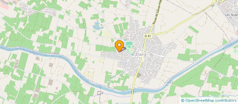 localisation de l'entreprise EURO CARROSSERIE SALANQUE  CLAIRA