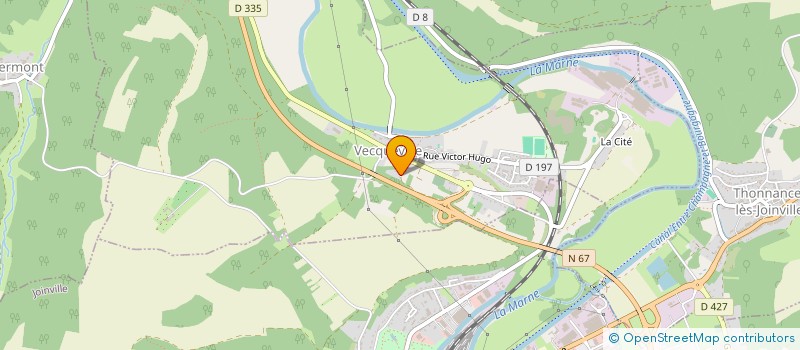 localisation de l'entreprise EURO CARS PRO à VECQUEVILLE